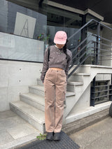 random heart cropped sweat