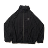 n 로고 스트라이프 블루슨