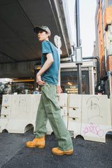 OVER DYE DOUBLE KNEE DENIM