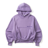 emboss heart logo hoodie