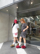 Vintage Like Heart Logo Shorts