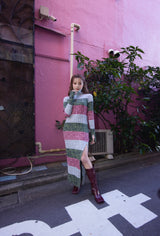 【jouetie×HTH】スリットニットワンピース