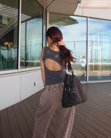 Star Rhinestone Sleeveless