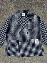 Check tailored ss jacket