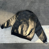 Tagging Logo Vintage Leather Jacket