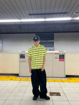 All over pattern polo shirt