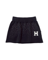 H HEART RHINESTONE SKIRT