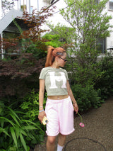 H dot Assortment cropped Tee
