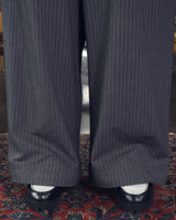 웨스턴 배기 스트라이프 슬랙스