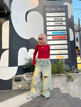 heart switch long tee