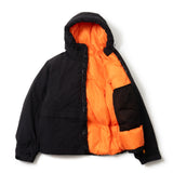 Space Logo Hooded Down Jacket