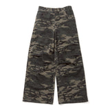 宽松过染牛仔布