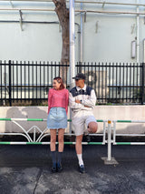 Bicolor Blouson Jacket