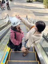 universal logo Premium crush EMB zip hoodie