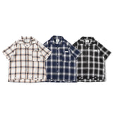 DAMAGE OMBRE CHECK SHIRT