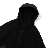 반 zip 양털 파카