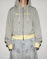 BICOLOR HEART LOGO HOODIE
