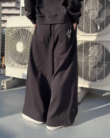Genzai Metal Logo Sweat Baggy Pants