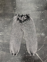 universal logo Premium crush EMB sweat pants