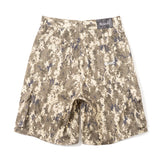 BU DIGITAL CAMOUFLAGE PATTERN CARGO SHORTS