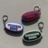 技術徽標橡膠鑰匙圈