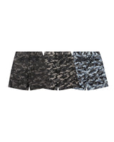 BU CAMOUFLAGE PATTERN BAGGY SHORTS