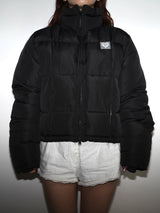 SIGNATURE RUBBER LOGO 羽绒服