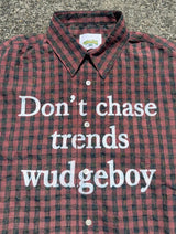 WB classic check shirt