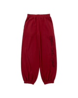 CURSIVE SIDE LOGO SWEAT PANTS
