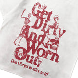 Skull graphic studs TEE