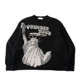 雕塑Jacquard編織