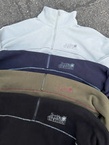 Half zip fleece setup