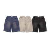 duck wash double knee shorts