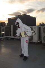 像心臟徽標汗水褲一樣復古