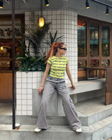 All over cropped Tee