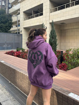 Heart logo hoodie