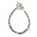 マルチストーンBWブレスレット