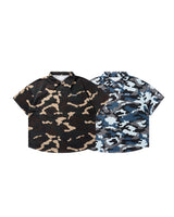 BU CAMOUFLAGE PATTERN S/S POLO SHIRT