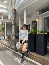 Shoulder point long Tee