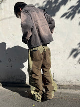 nylon shirring pants