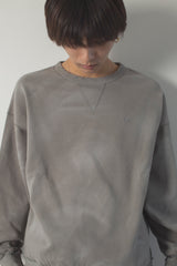 DAMAGE FADE PROCESSING CW LOGO SWEAT