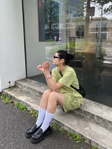 Vintage Like Heart Logo Shorts