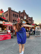 心臟徽標連帽衫