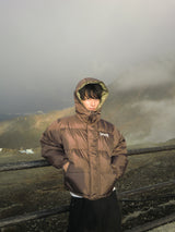 Reversible puffer jacket