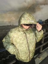 Reversible puffer jacket