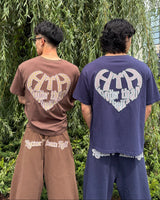 HEART LOGO APPLIQUE TEE