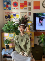 超越針織連帽衫