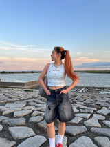 random heart tank top