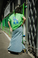 Cargo Denim Skirt