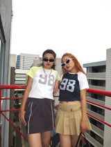 numbering raglan tee